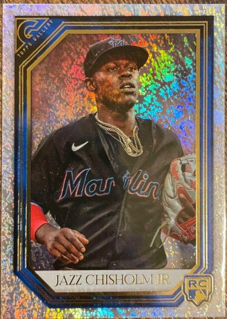 Jazz Chisholm Jr. [Blue Pattern] #36