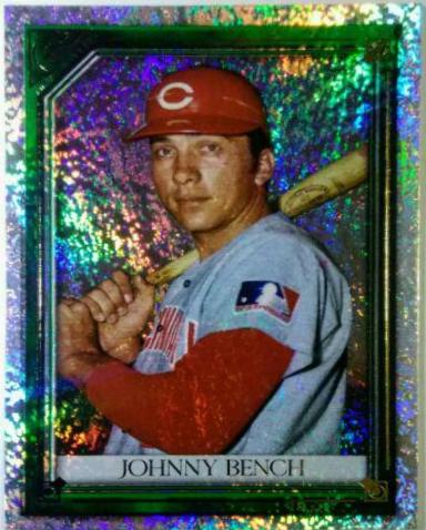 Johnny Bench [Green Pattern] #73