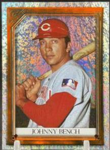 Johnny Bench [Orange Pattern] #73
