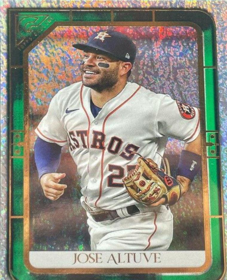 Jose Altuve [Green Pattern] #83