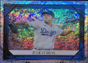 Julio Urias [Blue Pattern] #54