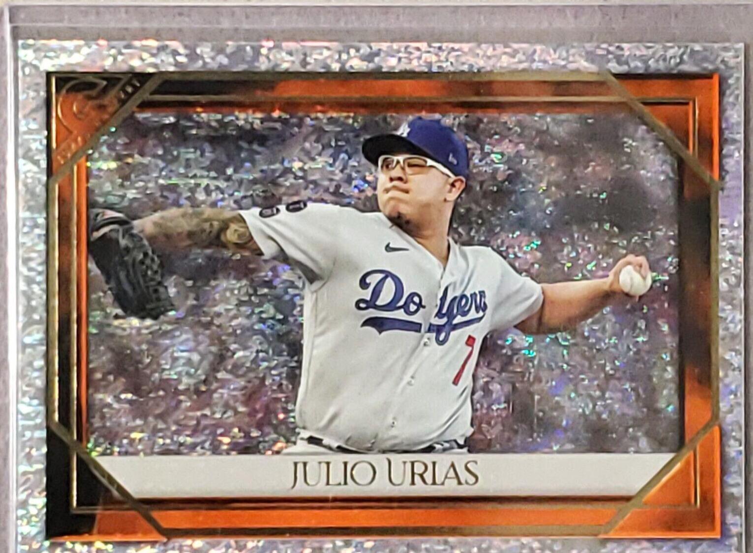 Julio Urias [Orange Pattern] #54