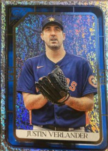 Justin Verlander [Blue Pattern] #71