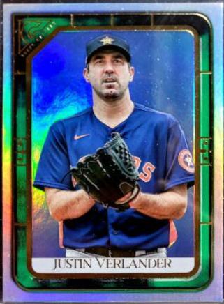 Justin Verlander [Green Pattern] #71