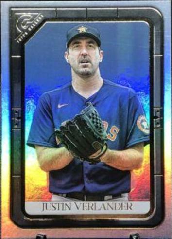 Justin Verlander [Rainbow Foil] #71