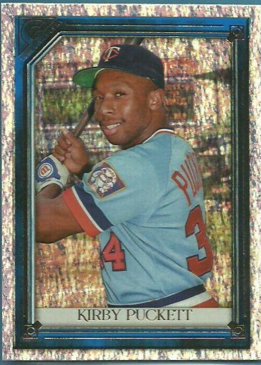 Kirby Puckett [Blue Pattern] #159