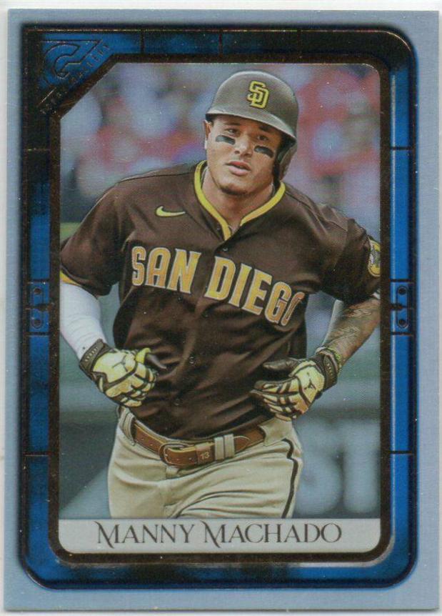 Manny Machado [Blue] #120