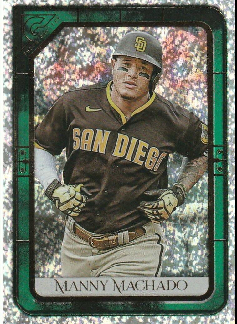 Manny Machado [Green Pattern] #120