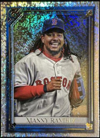Manny Ramirez [Blue Pattern] #34