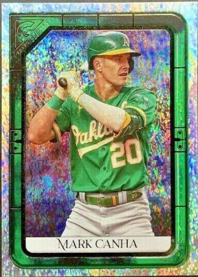 Mark Canha [Green Pattern] #166