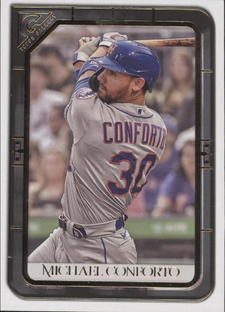 Michael Conforto [Blue Pattern] #124