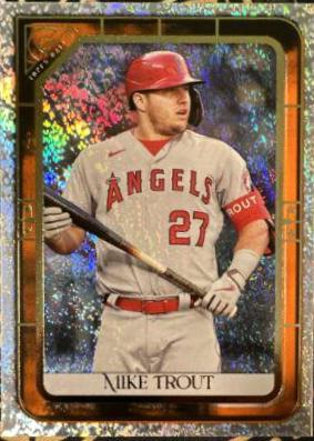 Mike Trout [Orange Pattern] #51