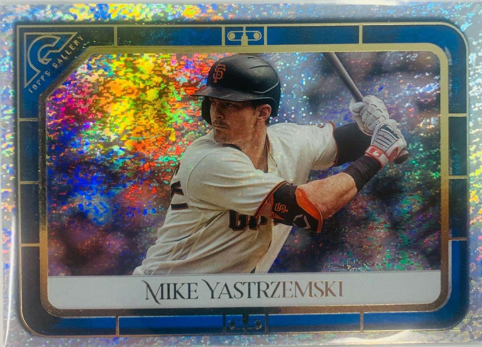 Mike Yastrzemski [Blue Pattern] #117