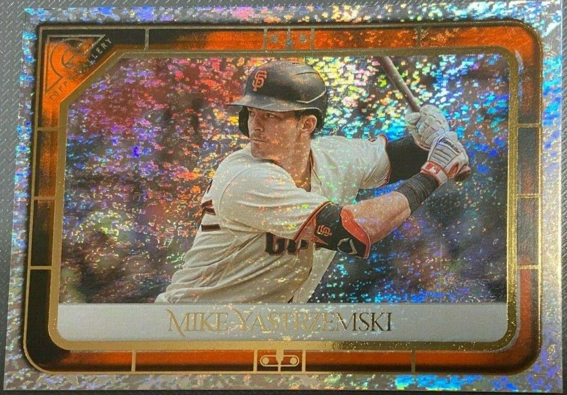 Mike Yastrzemski [Orange Pattern] #117