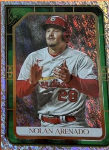 Nolan Arenado [Green Pattern] #198