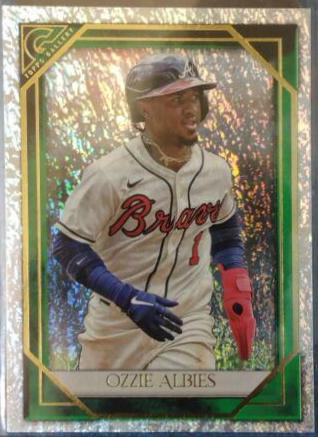 Ozzie Albies [Green Pattern] #99
