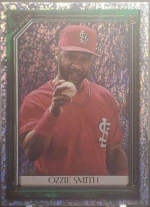 Ozzie Smith [Green Pattern] #105