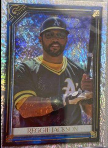 Reggie Jackson [Blue Pattern] #148