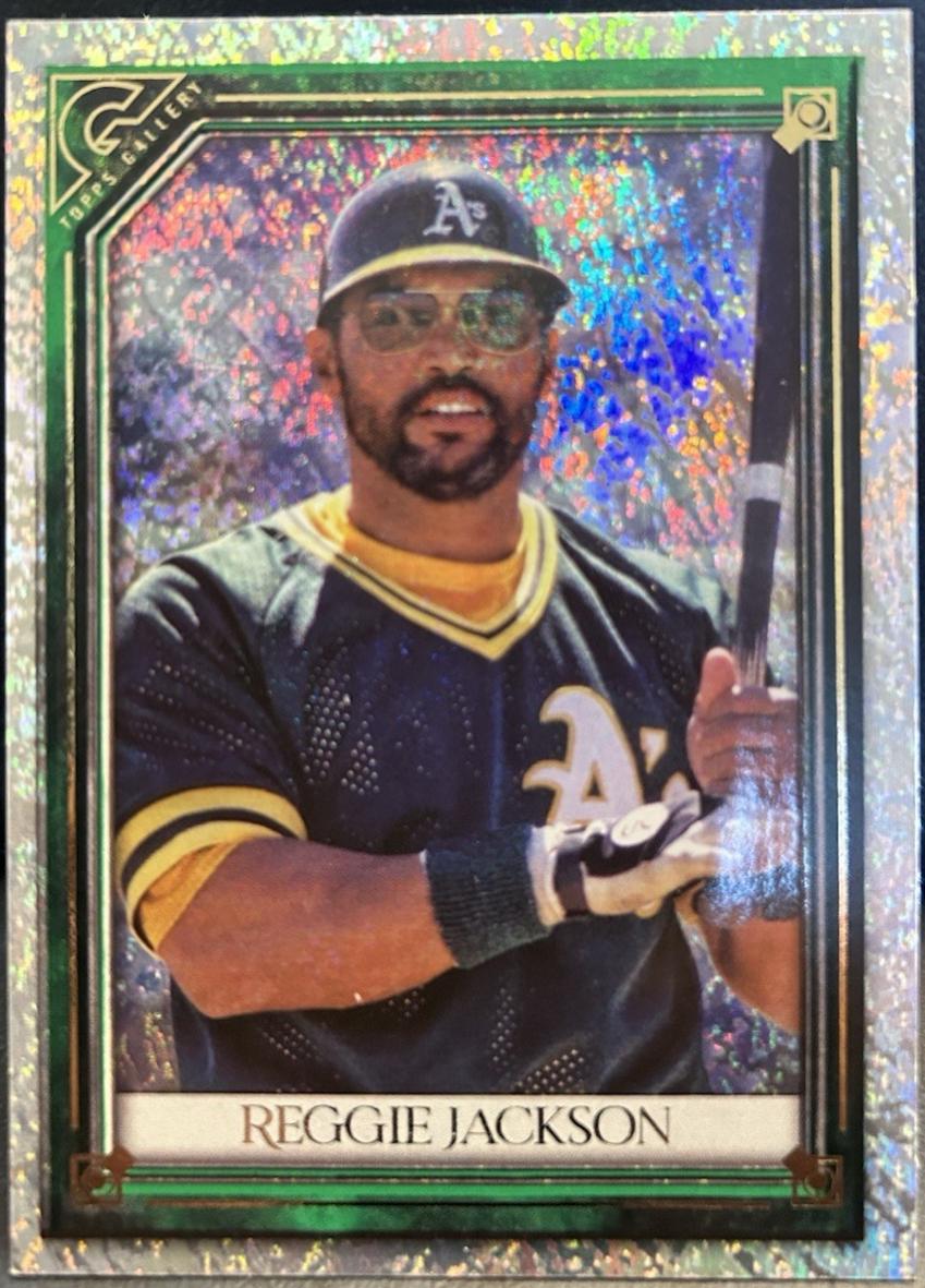 Reggie Jackson [Green Pattern] #148