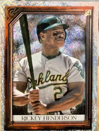 Rickey Henderson [Orange Pattern] #137