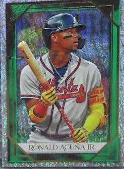 Ronald Acuna Jr. [Green Pattern] #56