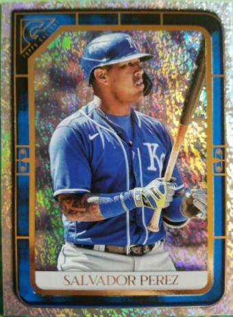 Salvador Perez [Blue Pattern] #78
