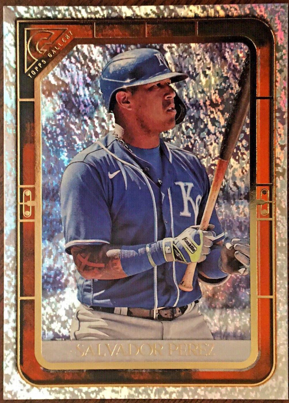 Salvador Perez [Orange Pattern] #78