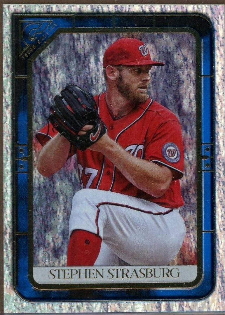 Stephen Strasburg [Blue Pattern] #129