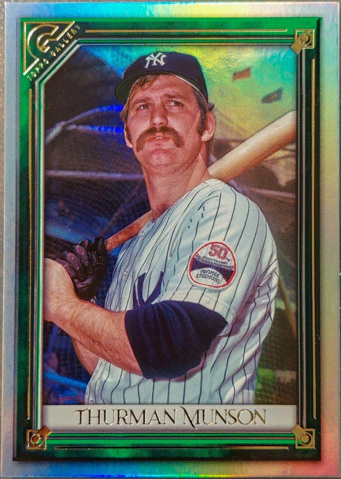 Thurman Munson [Green Pattern] #190