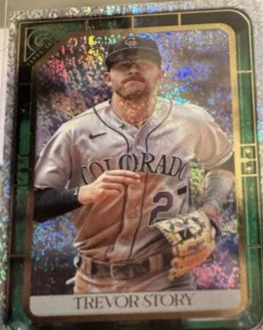 Trevor Story [Green Pattern] #63
