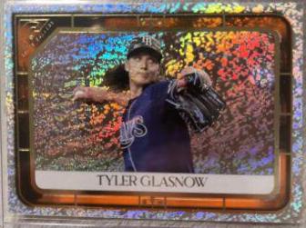 Tyler Glasnow [Orange Pattern] #128