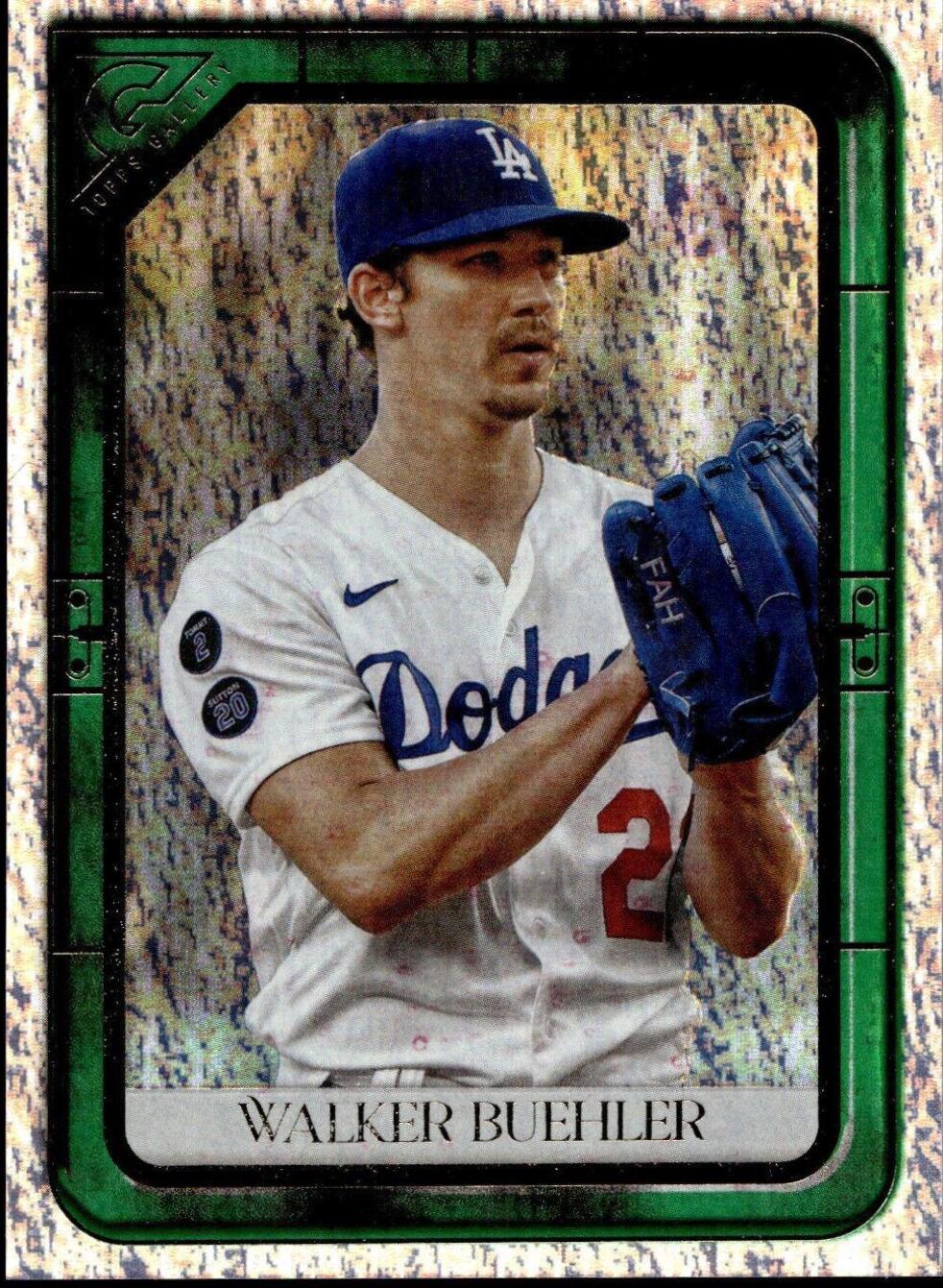 Walker Buehler [Green Pattern] #15