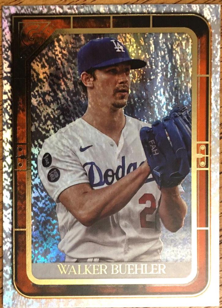 Walker Buehler [Orange Pattern] #15