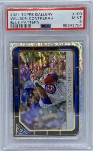 Willson Contreras [Blue Pattern] #100