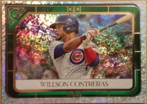 Willson Contreras [Green Pattern] #100