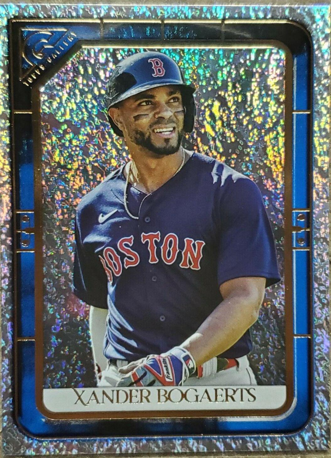 Xander Bogaerts [Blue Pattern] #4