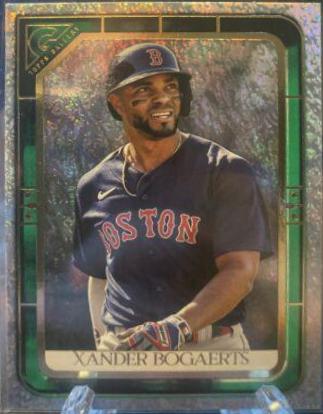 Xander Bogaerts [Green Pattern] #4
