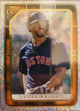 Xander Bogaerts [Orange Pattern] #4