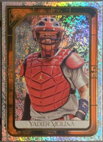 Yadier Molina [Orange Pattern] #101