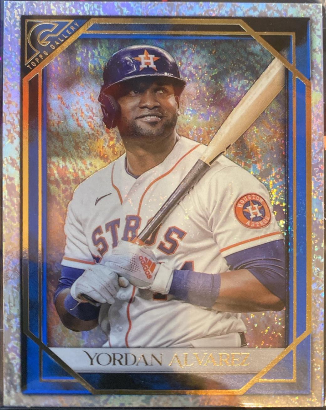 Yordan Alvarez [Blue Pattern] #8