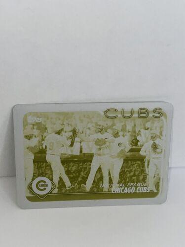 Chicago Cubs [Printing Plate] #165