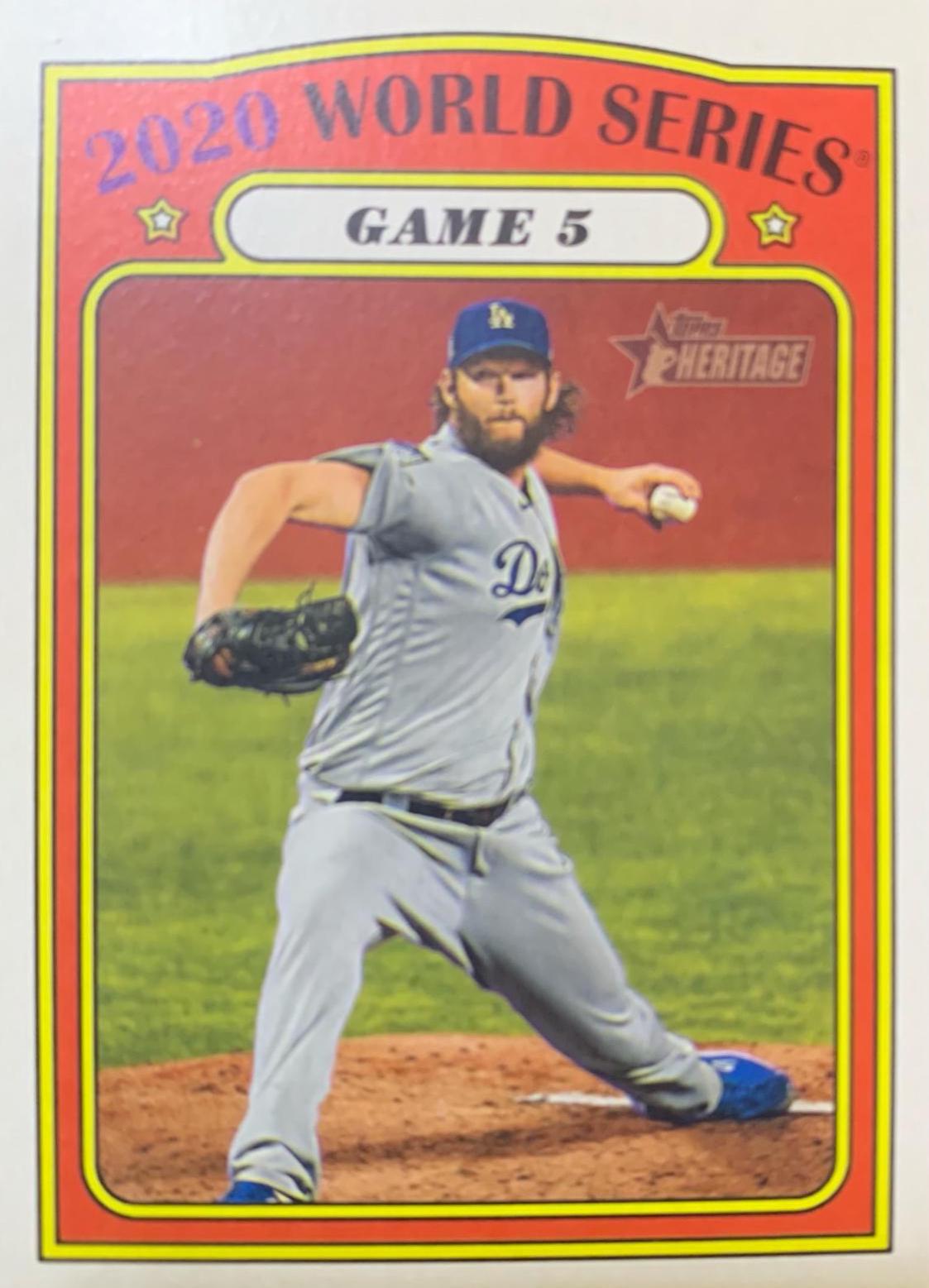2020 World Series Game 5: Clayton Kershaw #29