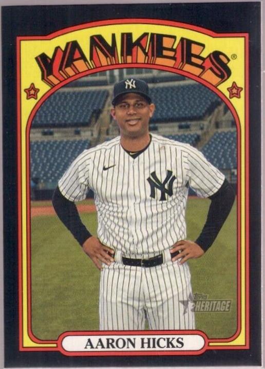Aaron Hicks [Black Border] #410