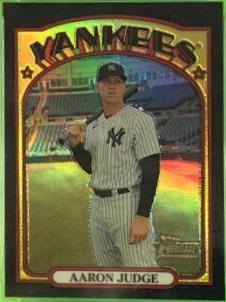 Aaron Judge [Chrome Black Refractor] #121