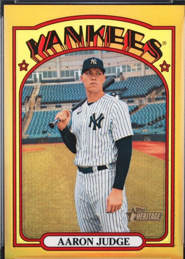 Aaron Judge [Chrome Gold Refractor] #121