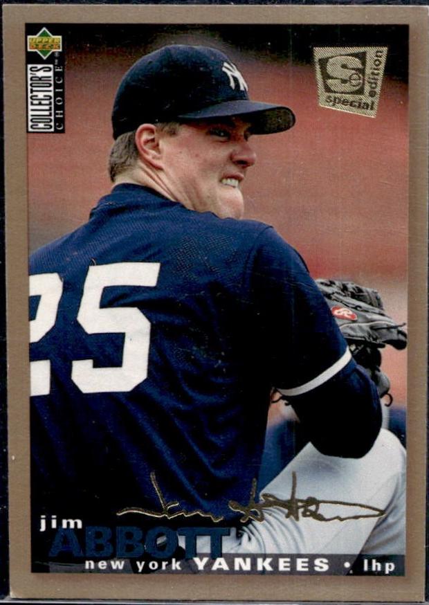 Jim Abbott [Gold Signature] #241