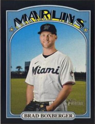 Brad Boxberger [Black Border] #492