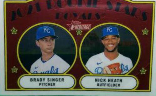 Brady Singer / Nick Heath [Chrome] #129