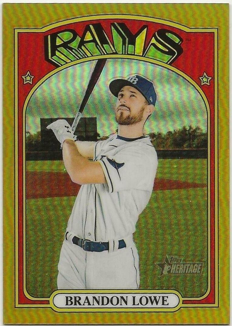Brandon Lowe [Chrome Gold Refractor] #241
