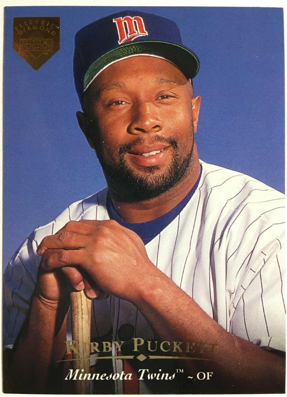 Kirby Puckett [Electric Diamond Gold] #430